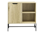 Ameriwood Modine 30"H 2-Shelf Bookcase with Adjustable Shelf, Natural (3483912COM)