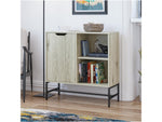 Ameriwood Modine 30"H 2-Shelf Bookcase with Adjustable Shelf, Natural (3483912COM)
