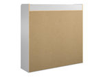 Ameriwood Tyler 40.8"H 9-Shelf Bookcase, Dove Gray Particle Board (4865412COM)