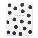 Undated Kahootie Co. 8"W x 10"L Planner, It's That Kinda Day, Navy Polka Dot (ITKHWNPD-H)