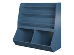 Ameriwood Tyler 36"H 5-Shelf Bookcase, Navy Particle Board (4947837COM)
