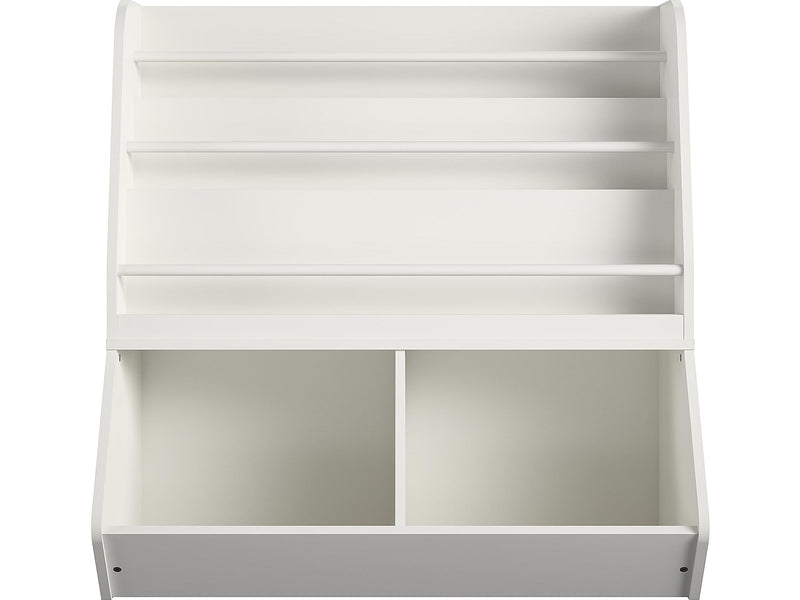 Ameriwood Tyler 36"H 5-Shelf Bookcase, White Particle Board (4947013COM)