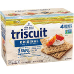 Triscuit Original with Sea Salt Crackers, 8.5 oz, 4/Pack (220-02004)