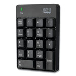 Adesso Wireless 18-Key Numeric Keypad, Black (ADEWKB6010UB)