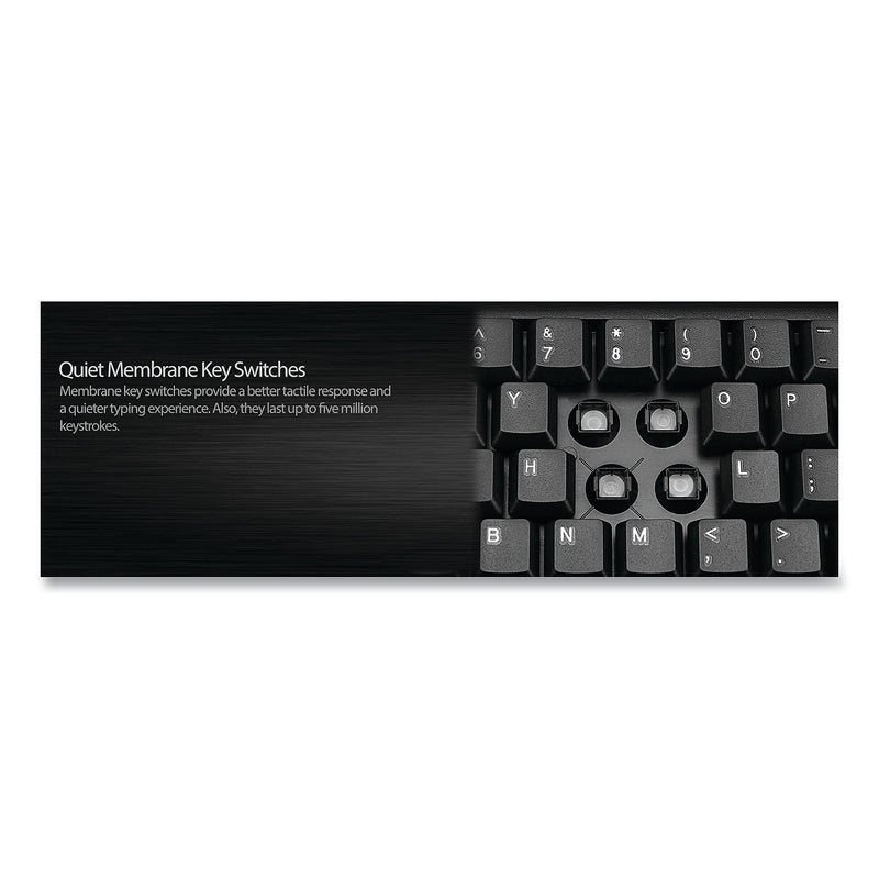 ADESSO 103-KEY COMPACT KEYBOAR