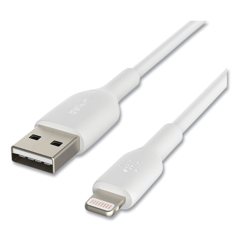 Belkin BOOST CHARGE Lightning to USB-A ChargeSync Cable, 9.8 ft., White