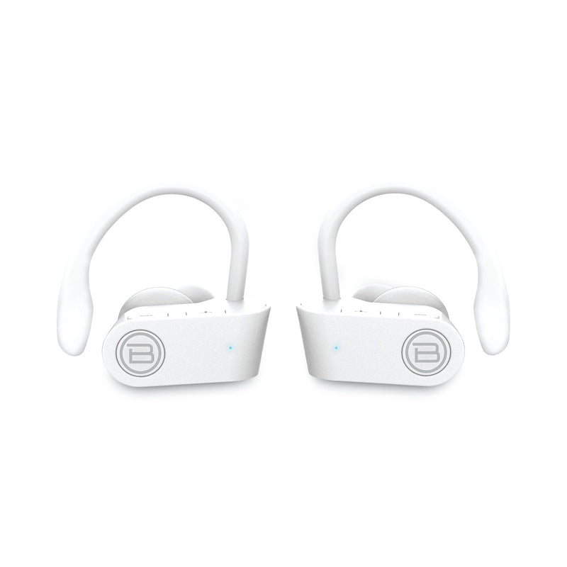 ByTech Bluetooth Sports Earbuds, Wireless, White