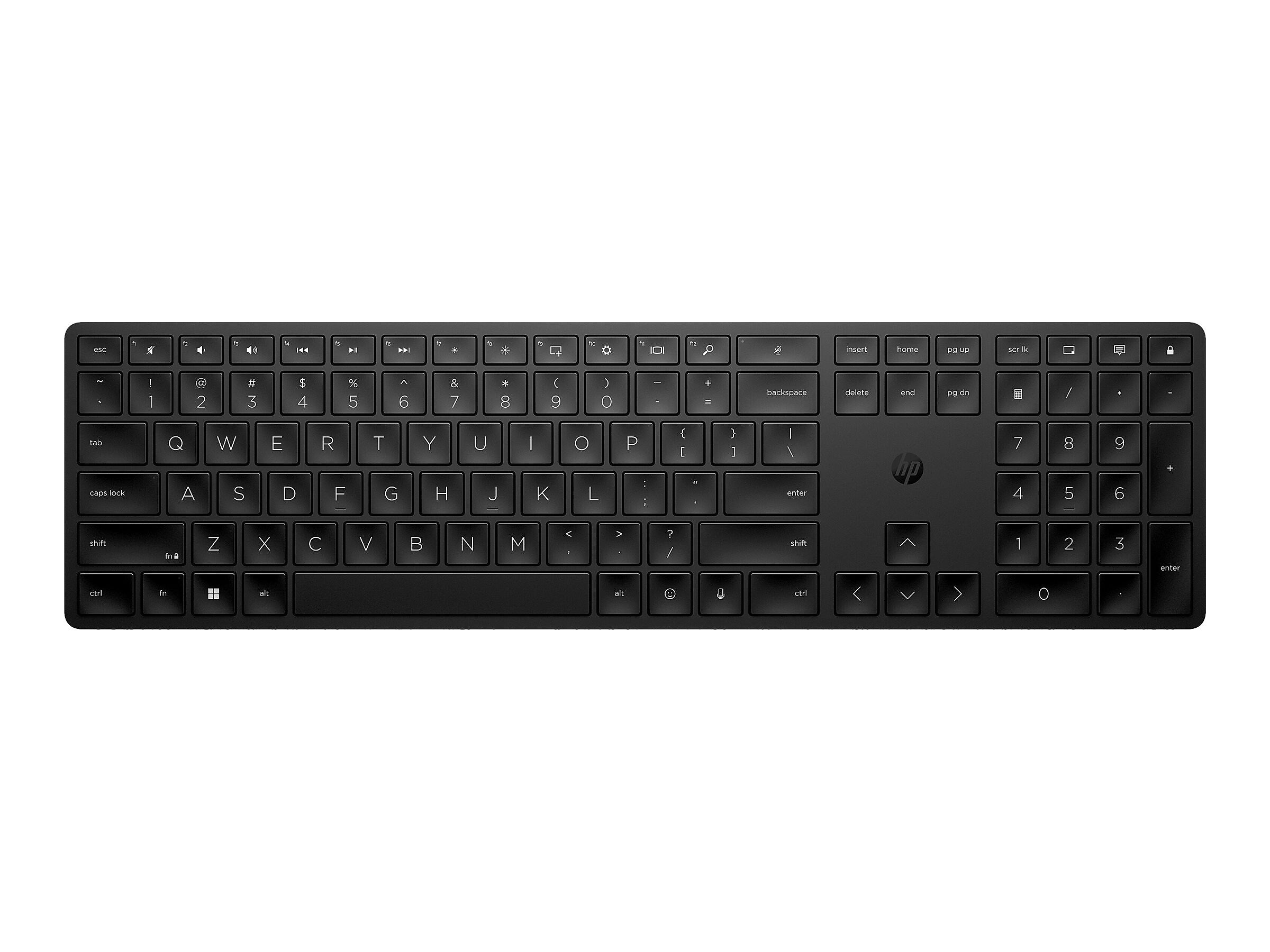 HP 455 Wireless Keyboard, Black (4R177AA#ABA)