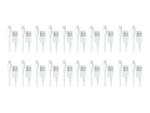 4XEM 3' Lightning to USB A Cable, White, 20/Pack (4XLIGHTNING20PK)