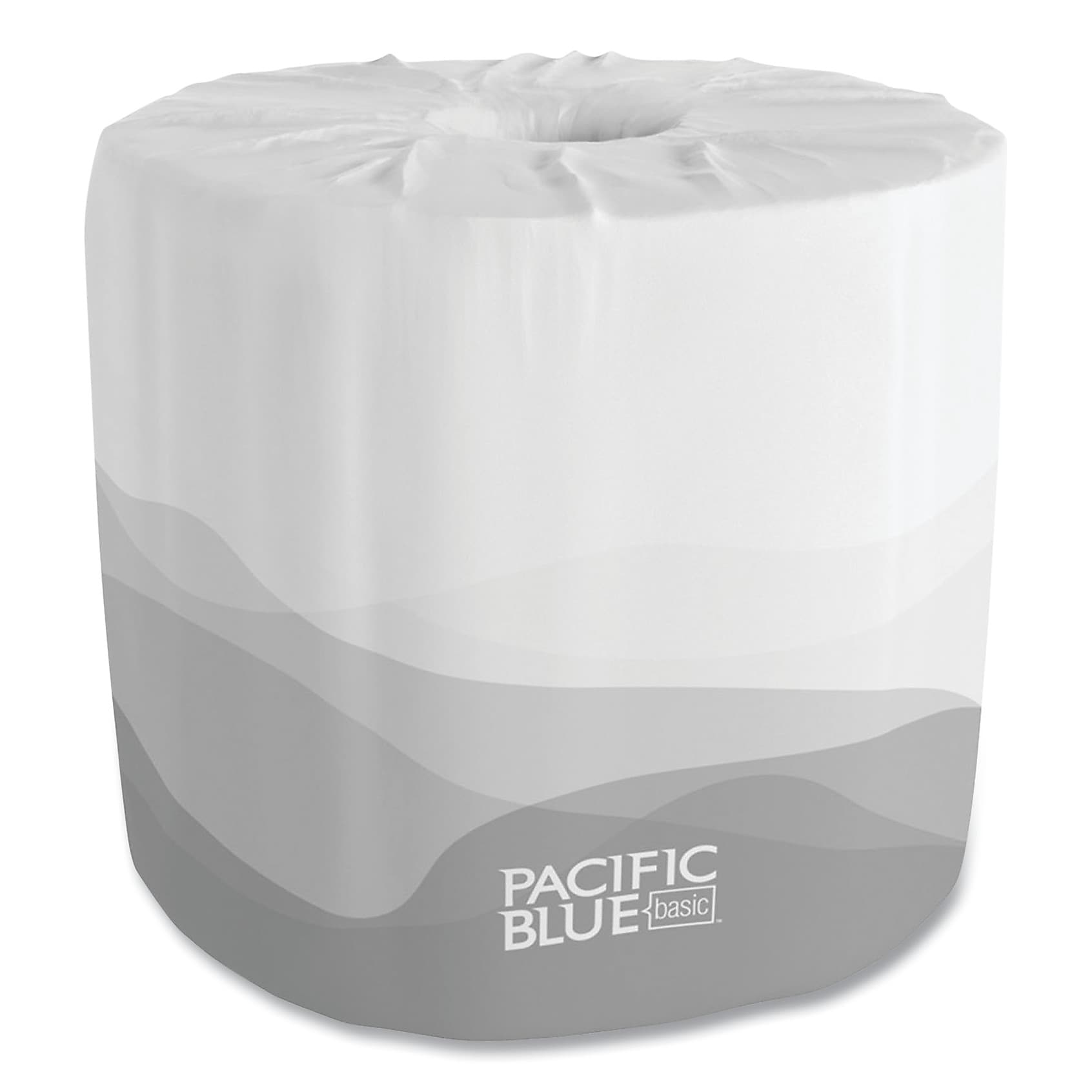Georgia Pacific Professional Blue Basic Toilet Paper, 2-Ply, White, 550/Roll, 80 Rolls/Carton