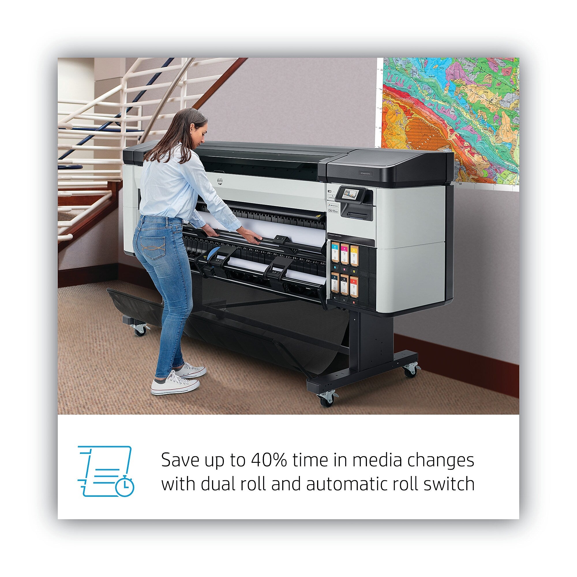 HP DesignJet Z6 Pro 64" Wide Format Inkjet Printer