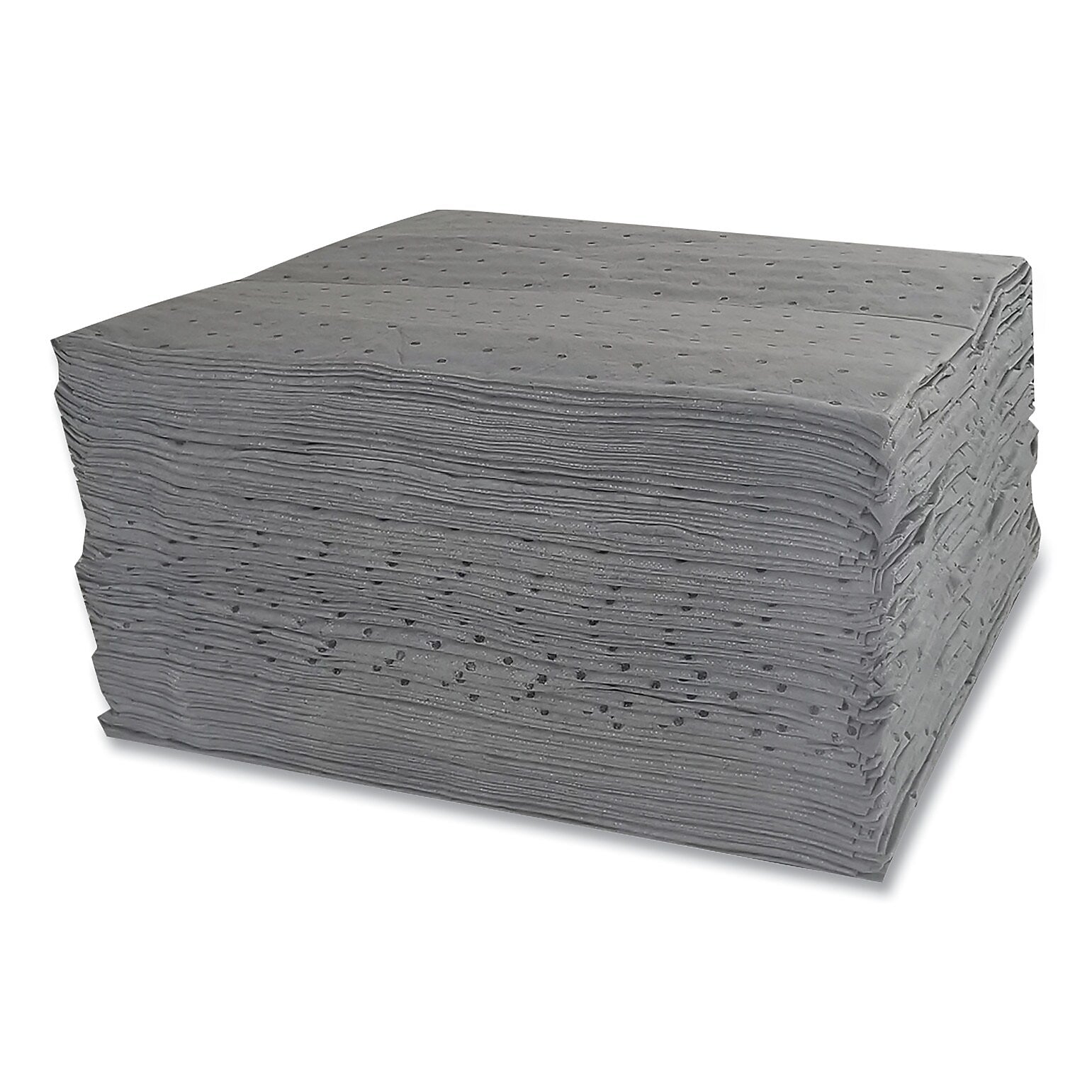 HOSPECO TASKBrand All Sorb Industrial Sorbent Pad, 0.22 gal, 15 x 18, 100/Pack