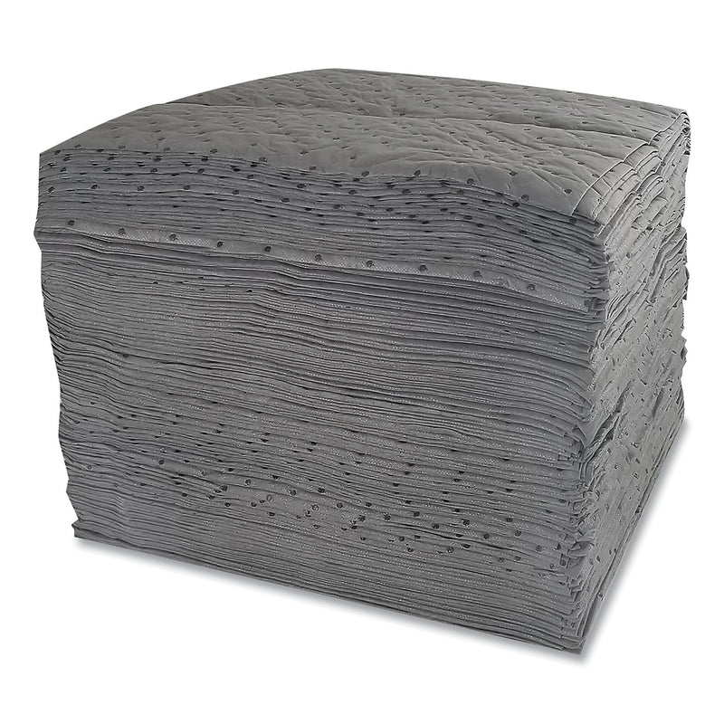 HOSPECO TASKBrand All Sorb Industrial Sorbent Pad, 0.11 gal, 15 x 18, 200/Carton
