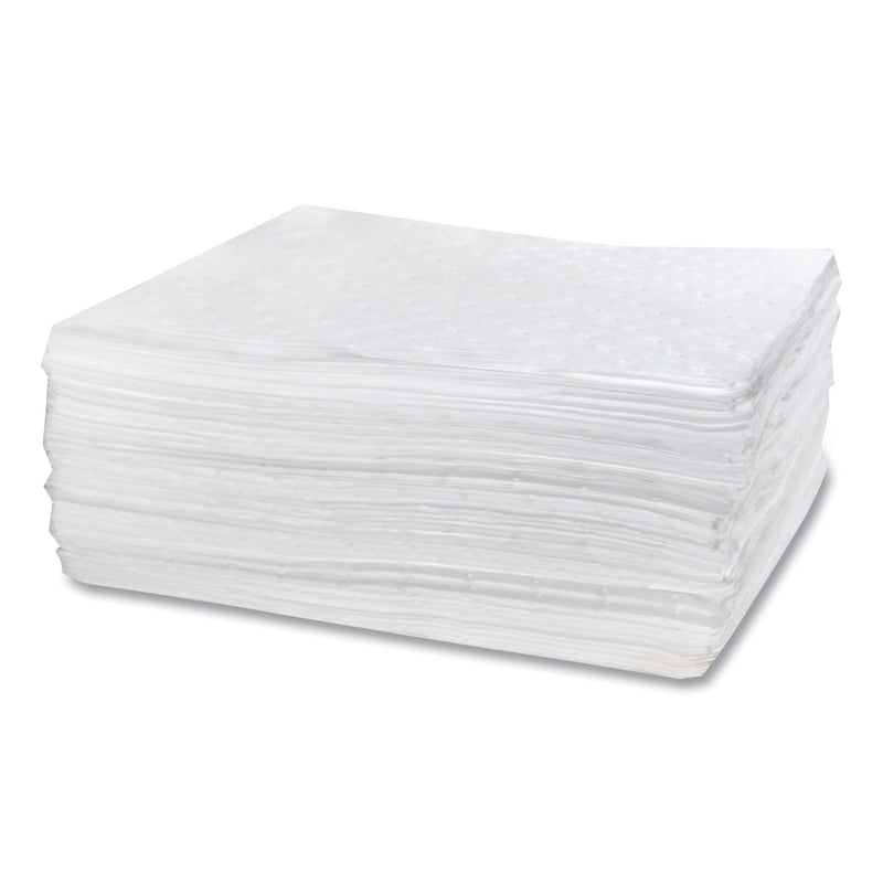 HOSPECO TASKBrand Industrial Oil Only Sorbent Pad, 0.17 gal, 15 x 18, 100/Carton