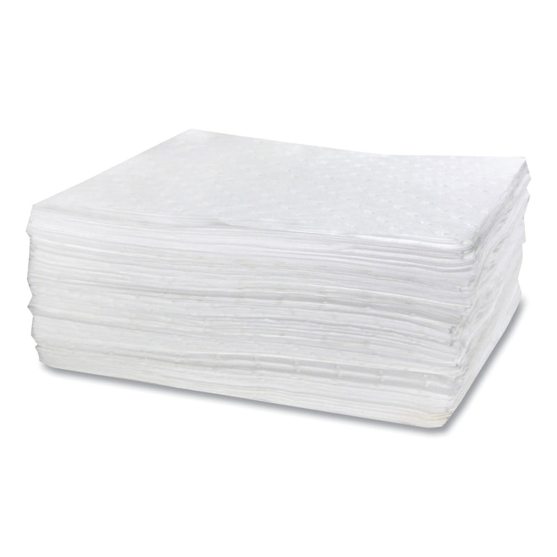 HOSPECO TASKBrand Industrial Oil Only Sorbent Pad, 0.21 gal, 15 x 18, 100/Carton