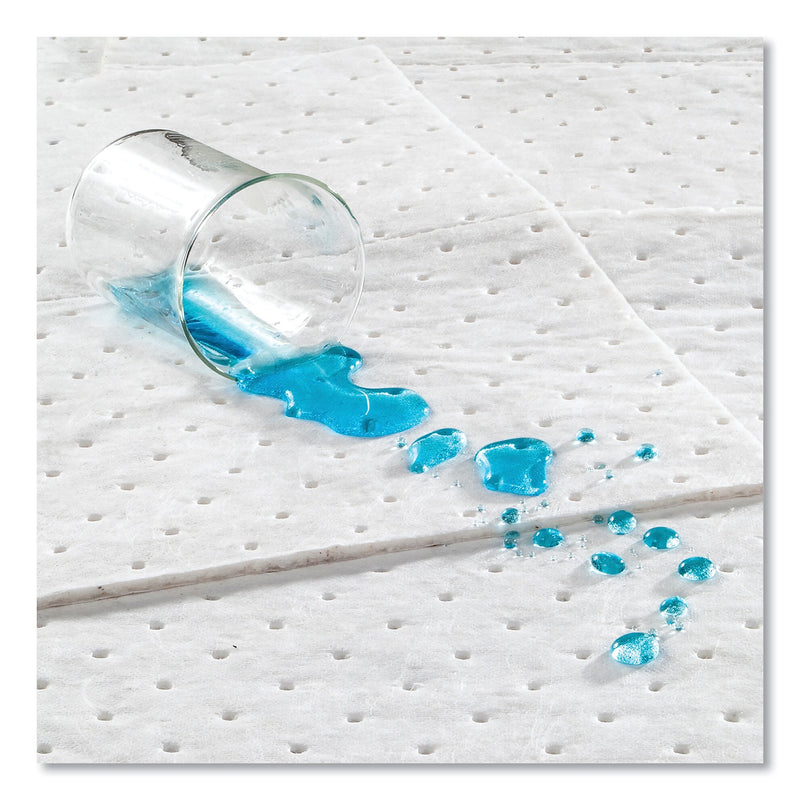 HOSPECO TASKBrand Industrial Oil Only Sorbent Pad, 0.14 gal, 15 x 18, 200 Carton