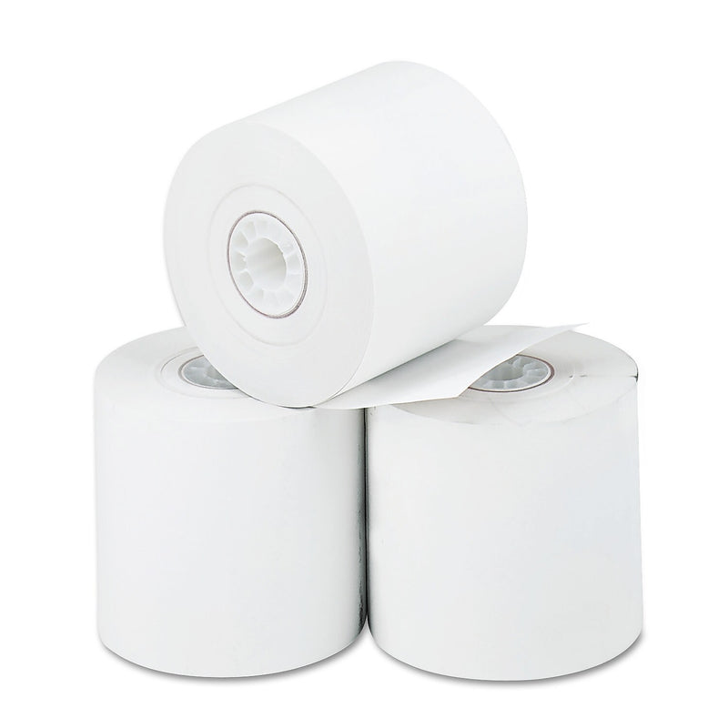 Iconex Direct Thermal Printing Thermal Paper Rolls, 2.25" x 165 ft., White, 3/Pack