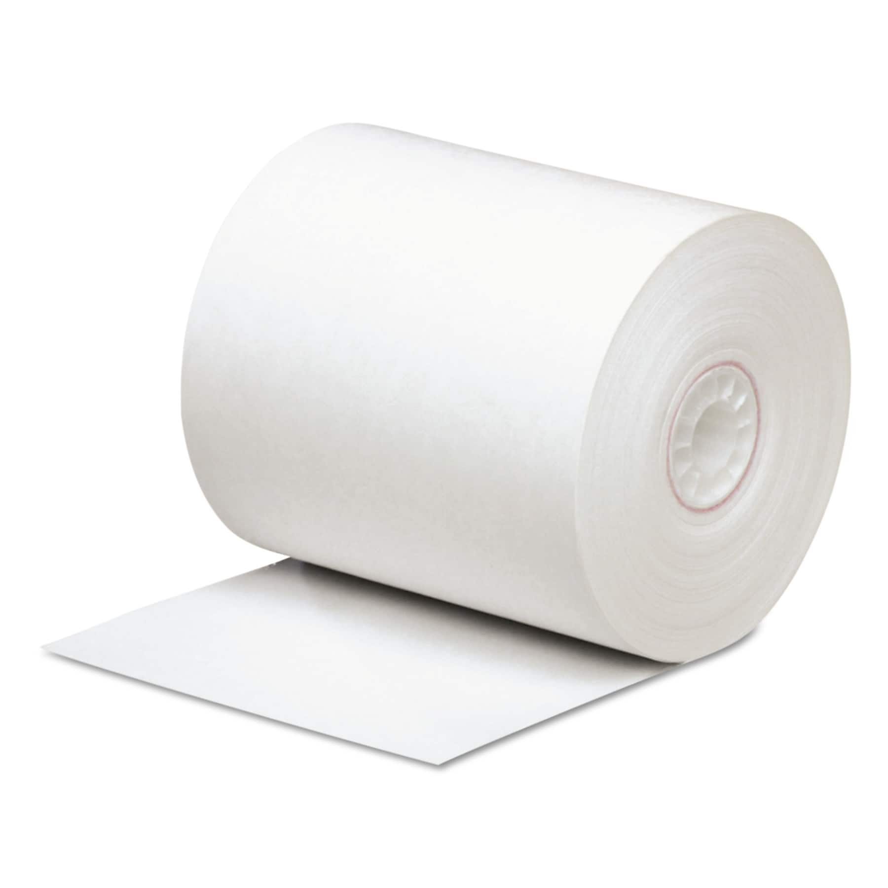 Iconex Direct Thermal Printing Paper Rolls, 0.45" Core, 3.13" x 290 ft., White, 50/Carton
