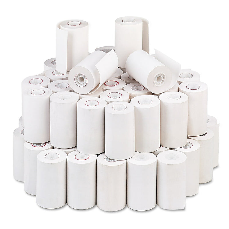 Iconex Direct Thermal Printing Thermal Paper Rolls, 3.13" x 90 ft., White, 72/Carton