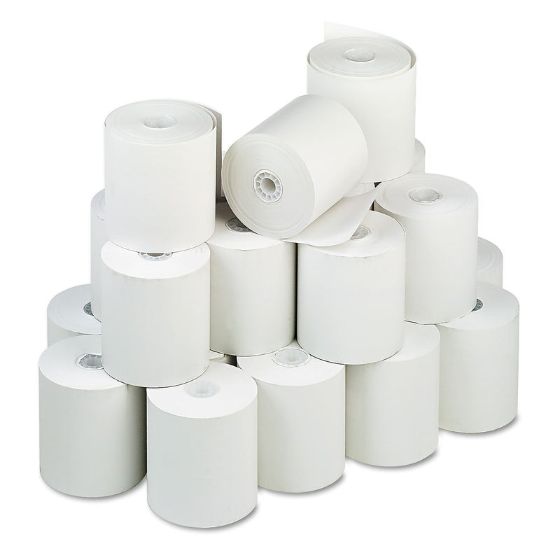 Iconex Direct Thermal Printing Thermal Paper Rolls, 3" x 225 ft., White, 24/Carton