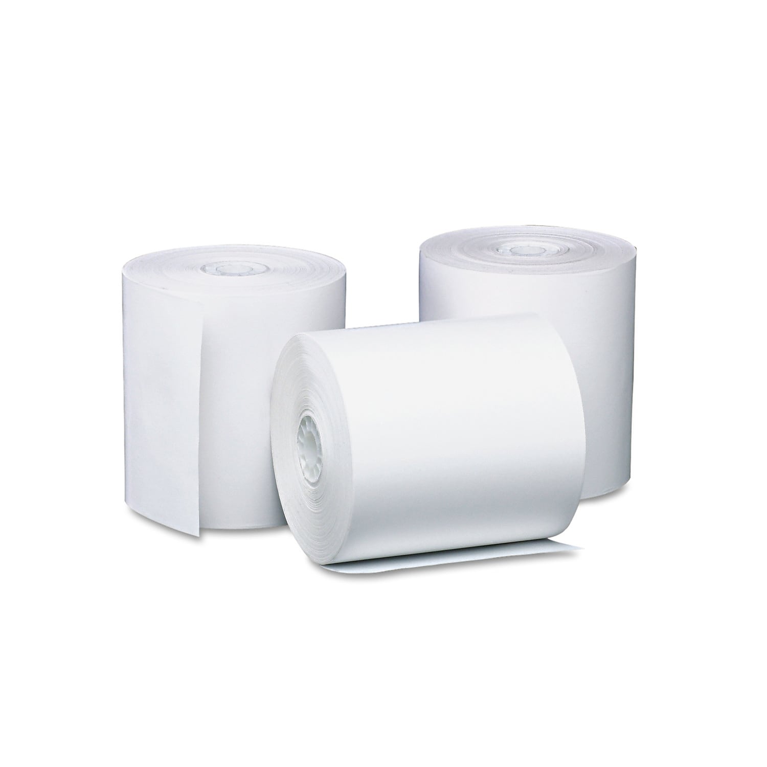 Iconex Direct Thermal Printing Thermal Paper Rolls, 3.13" x 119 ft., White, 50/Carton