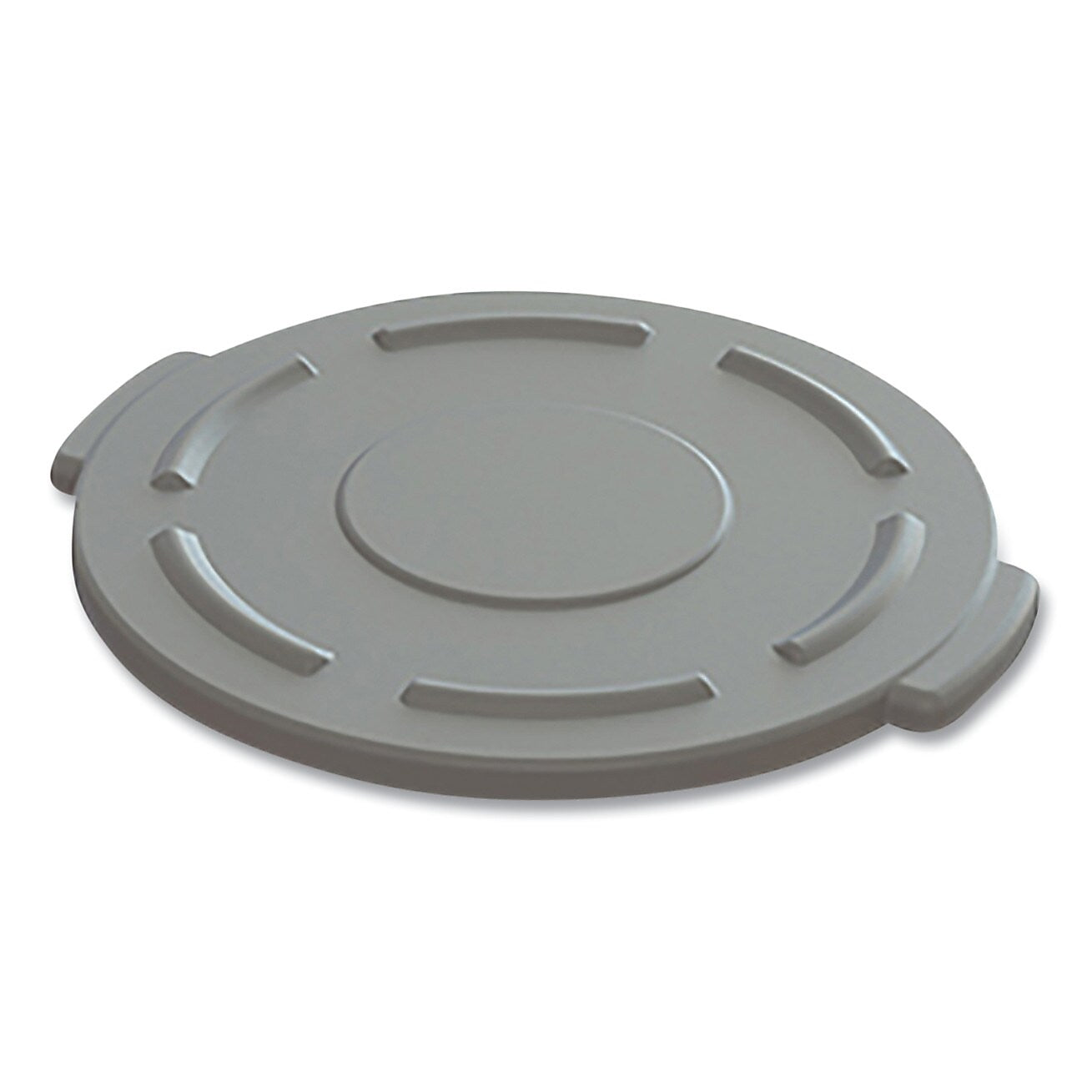 Impact Value-Plus Gator Container Lids, For 20 gal, Flat-Top, 20.4" Diameter, Gray