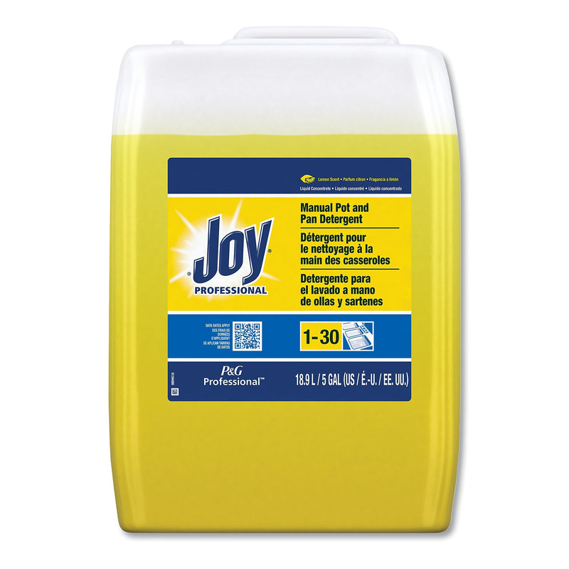 Joy Dishwashing Liquid, Lemon, Five Gallon Cube