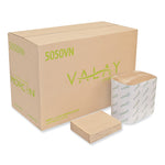 Morcon Tissue Valay Interfolded Napkins, 1-Ply, 6.3 x 8.85, Kraft., 6,000/Carton