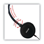 Maxell HP200 Headphone with Microphone, Black