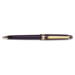 AbilityOne 7520014511065 SKILCRAFT Push Cap Ballpoint Pen, Retractable, Medium 1 mm, Black Ink, Black Barrel,  Dozen