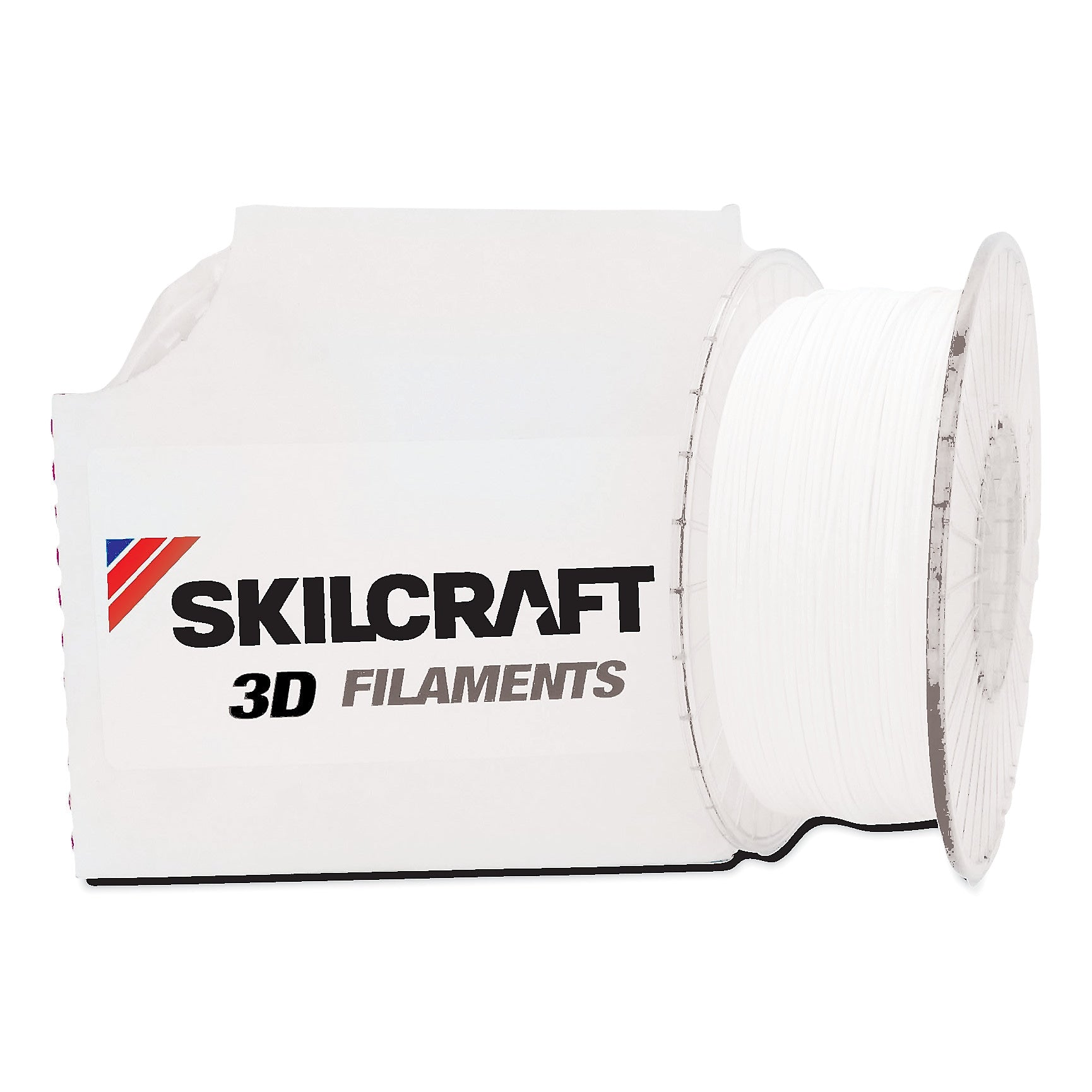 AbilityOne 7045016858920 SKILCRAFT 3D Printer Polylactic Acid Filament, 1.75 mm, Natural