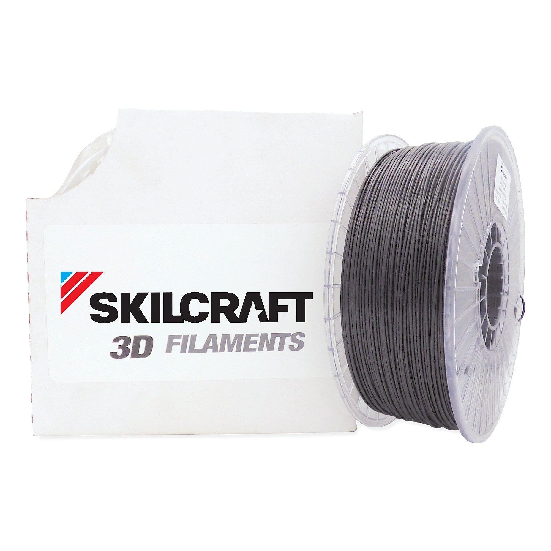 AbilityOne 7045016858923 SKILCRAFT 3D Printer Nylon Filament, 1.75 mm, Black
