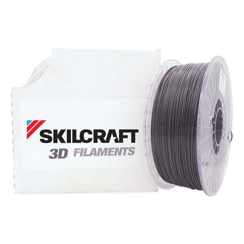 AbilityOne 7045016858923 SKILCRAFT 3D Printer Nylon Filament, 1.75 mm, Black