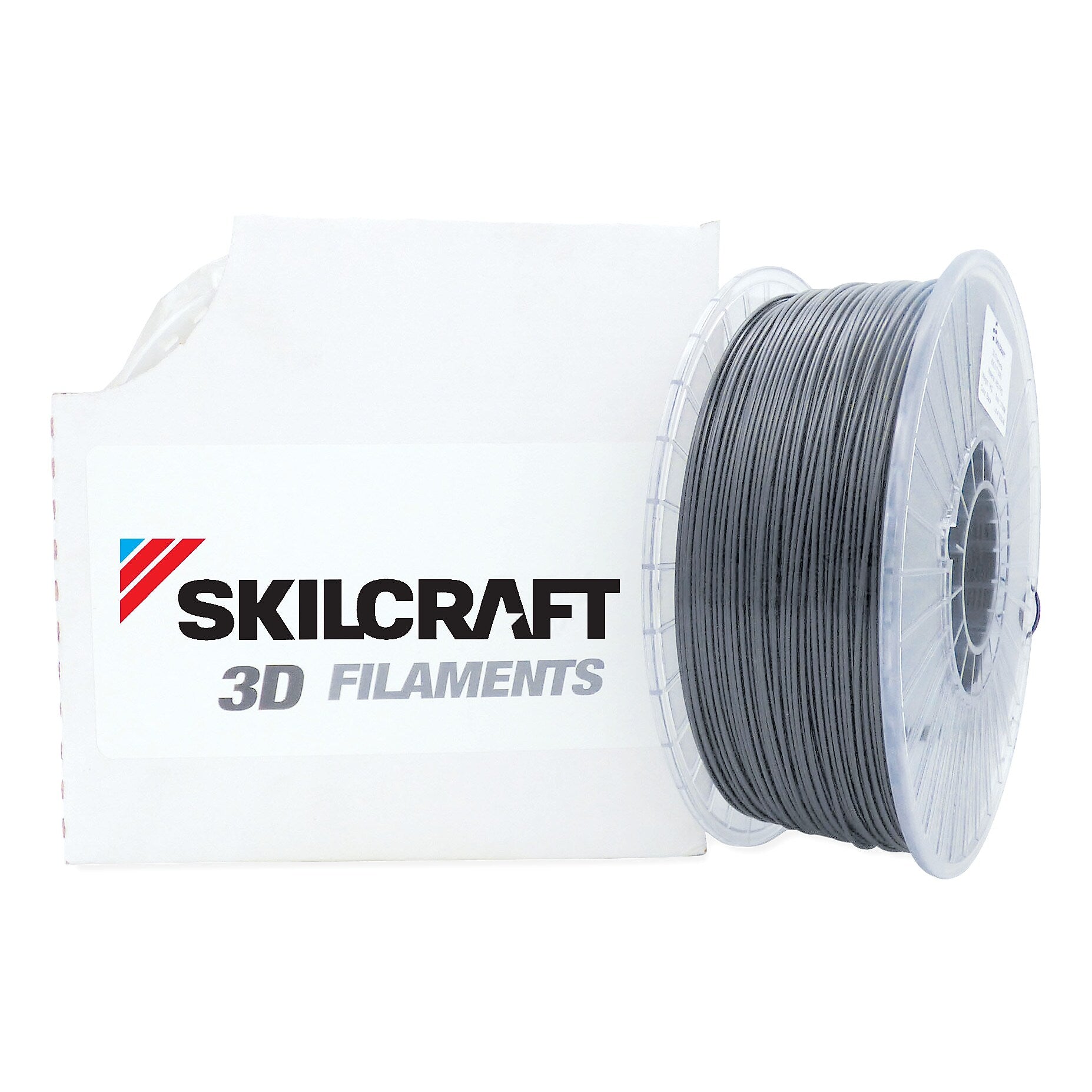 AbilityOne 7045016859763 SKILCRAFT 3D Printer Acrylonitrile Butadiene Styrene Filament, 1.75 mm, Black