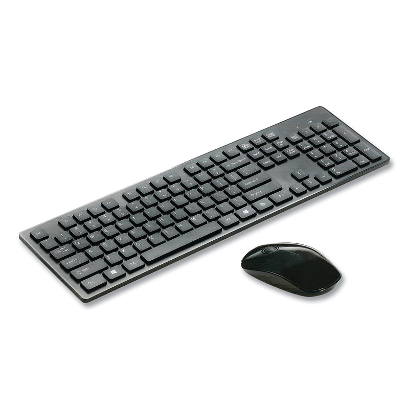 AbilityOne SKILCRAFT Wireless Keyboard and Mouse Combo, Black (NSN6909998)