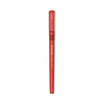 Paper Mate Write Bros. Grip Ballpoint Pen, Stick, Medium 1 mm, Red Ink, Red Barrel, Dozen