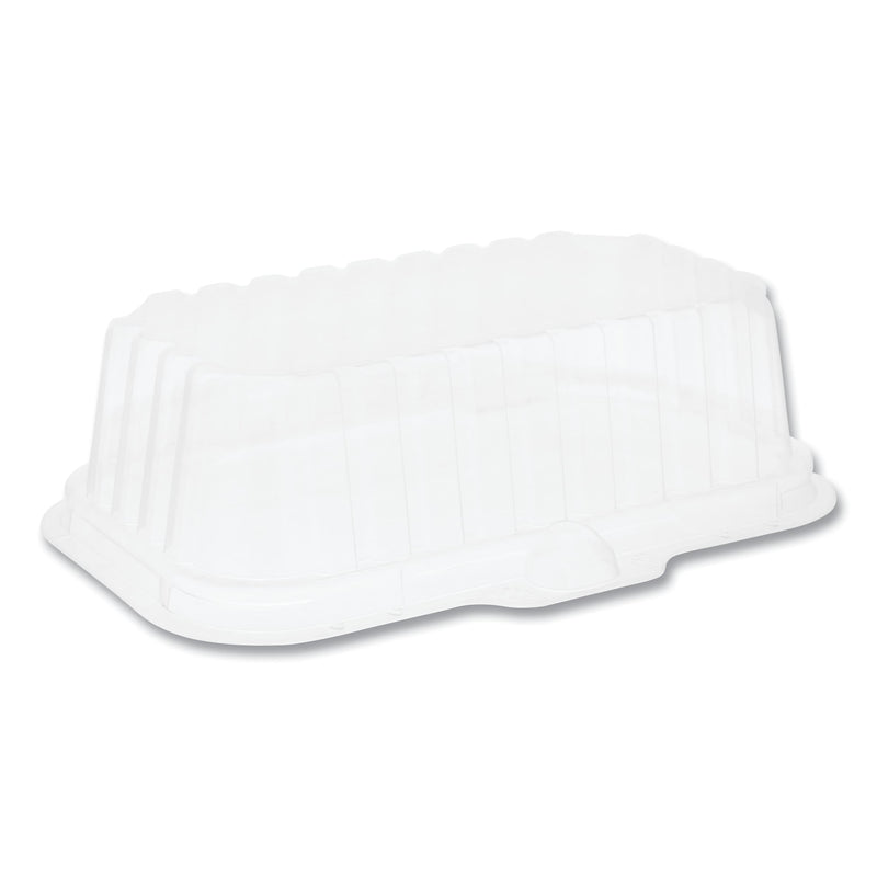 Pactiv Evergreen OPS Traymate Dome-Style Lids, 17S Deep Dome, 8.3 x 4.8 x 2.1, Clear, 250/Carton