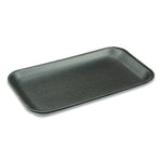 Pactiv Evergreen Meat Tray, #17S, 8.3 x 4.8 x 0.65, Black, 1,000/Carton