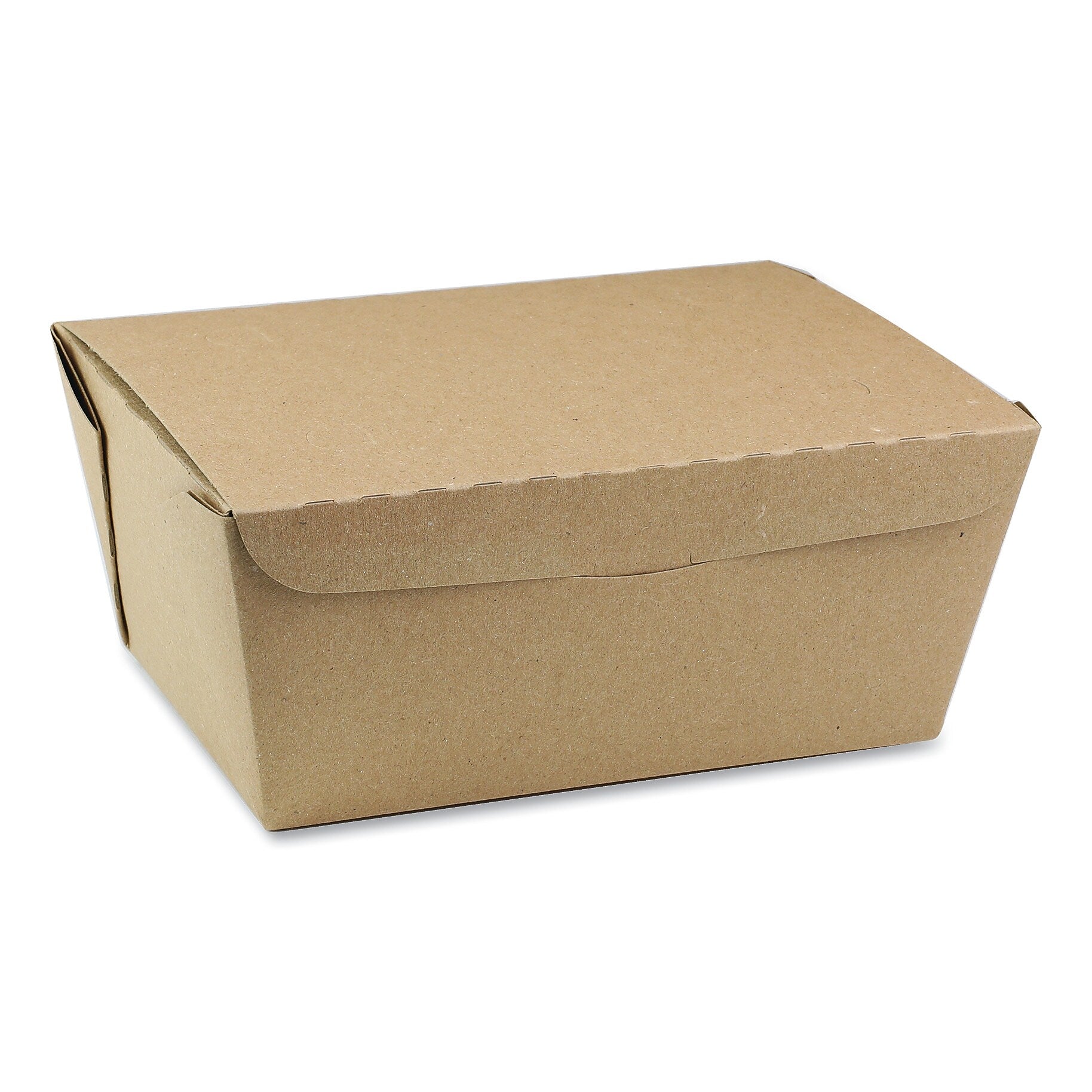Pactiv Evergreen EarthChoice OneBox Paper Box, 66 oz., 6.5 x 4.5 x 3.25, Kraft., 160/Carton