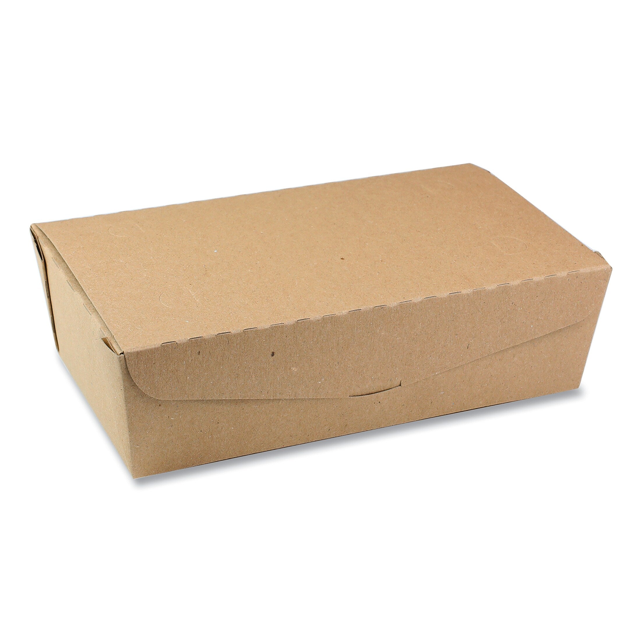 Pactiv Evergreen EarthChoice OneBox Paper Box, 77 oz., 9 x 4.85 x 2.7, Kraft., 162/Carton