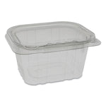 Pactiv Evergreen EarthChoice Tamper Evident Deli Container, 16 oz., 5.38 x 4.5 x 2.63, Clear, 304/Carton