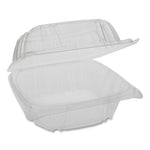 Pactiv Evergreen Sensation SmartLock Clear Hinged Lid Containers, 5.74 x 5.95 x 3.1, Clear, 500/Carton