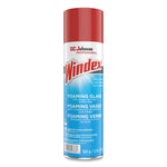 Windex Foaming Glass Cleaner, Fresh, 20 oz Aerosol Spray, 6/Carton
