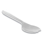 Pactiv Evergreen Fieldware Polypropylene Cutlery, Spork, Mediumweight, White, 1,000/Carton