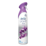 Febreze AIR Air Freshener Aerosol, Lavender, 8.8 oz Aerosol Spray, 6/Carton