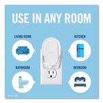 Febreze PLUG Air Freshener Warmer, 2.5" x 3" x 4", Off White, 4/Carton