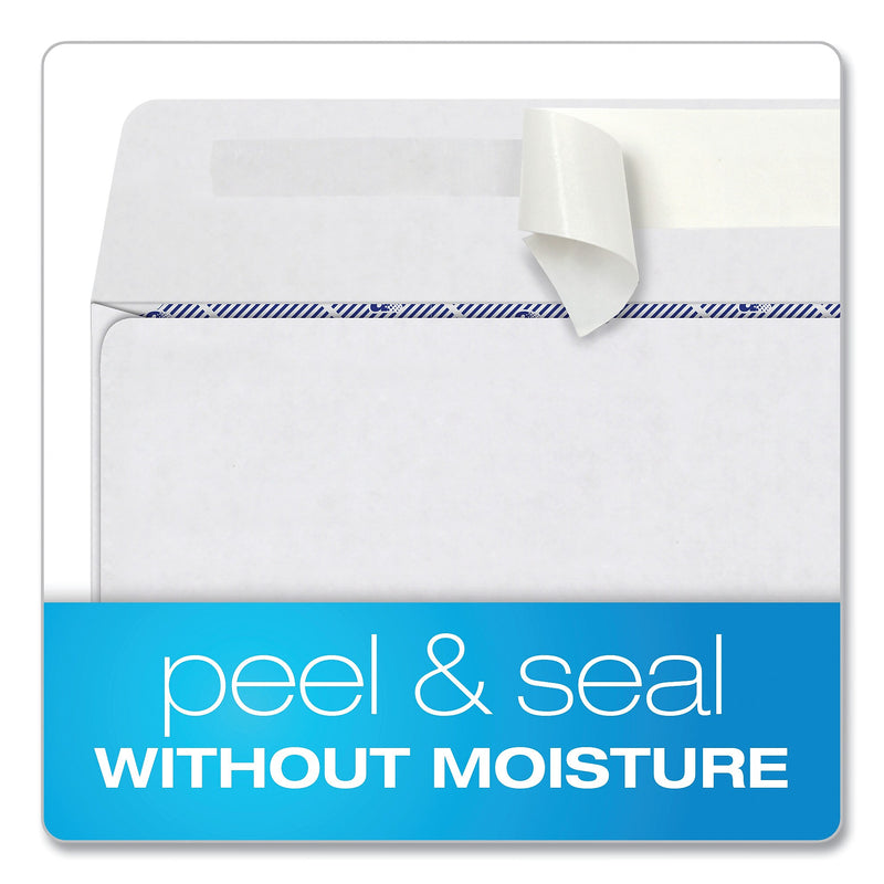 TOPS 1099 Double Window Envelope, Commercial Flap, Self-Adhesive Closure, Contemporary Seam, 3.75 x 8.75, White, 24/Pack