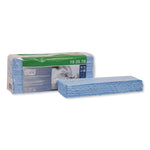 Tork Cleaning Cloths, Blue, 80 Cloths/Pack, 5/Carton (TRK192578)