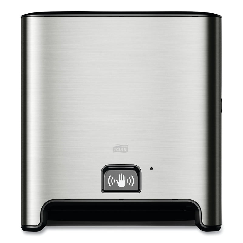 Tork Image Design Matic Hand Towel Roll Dispenser with Intuition Sensor, Wall Mount, 13.58 x 8.03 x 14.69, Stainless Steel