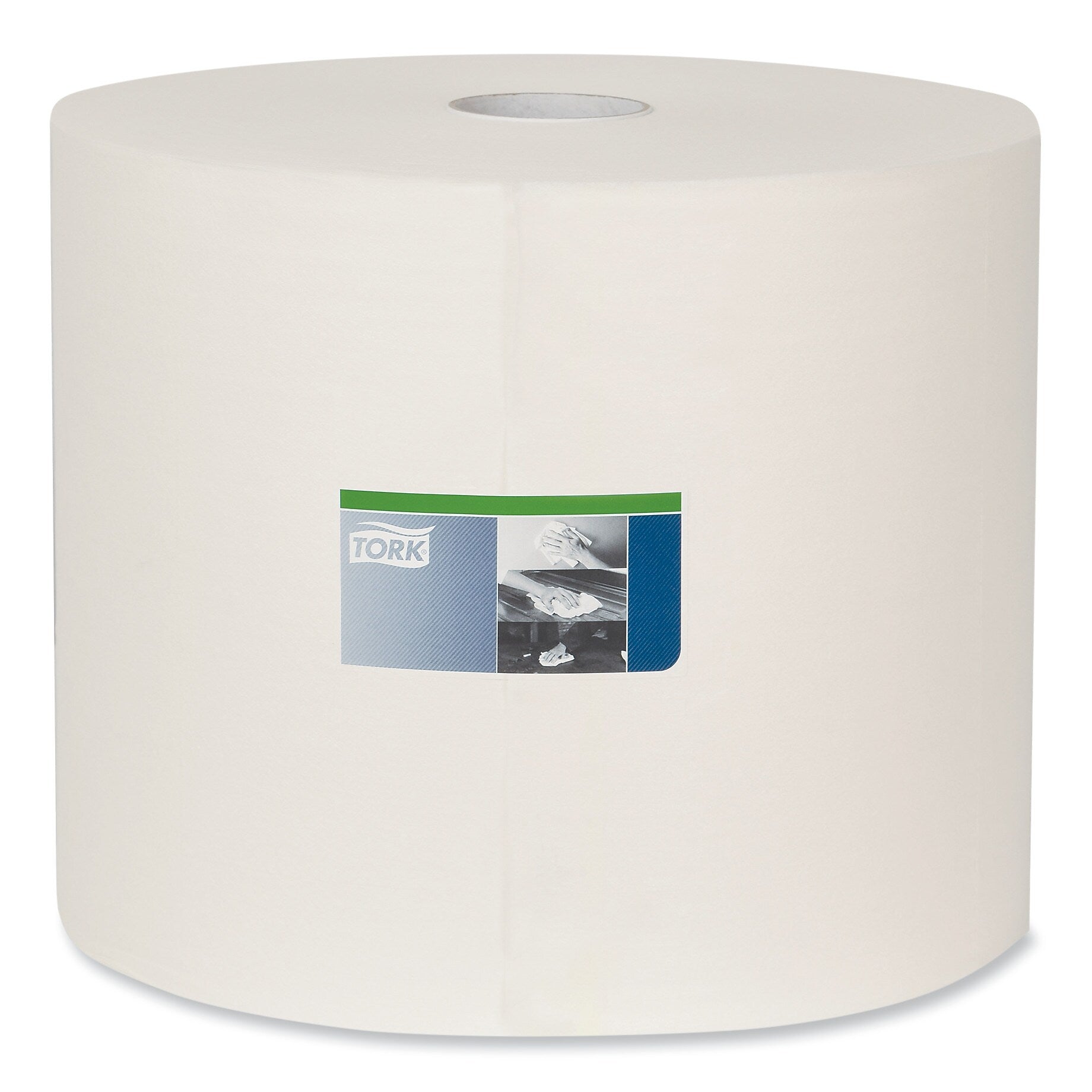 Tork Cleaning Cloths, White, 1100 Sheets/Roll (TRK510105)